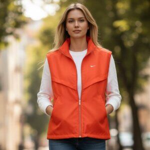 NWT Nike Sportswear Windrunner Vest 'Picante Red Sail XL